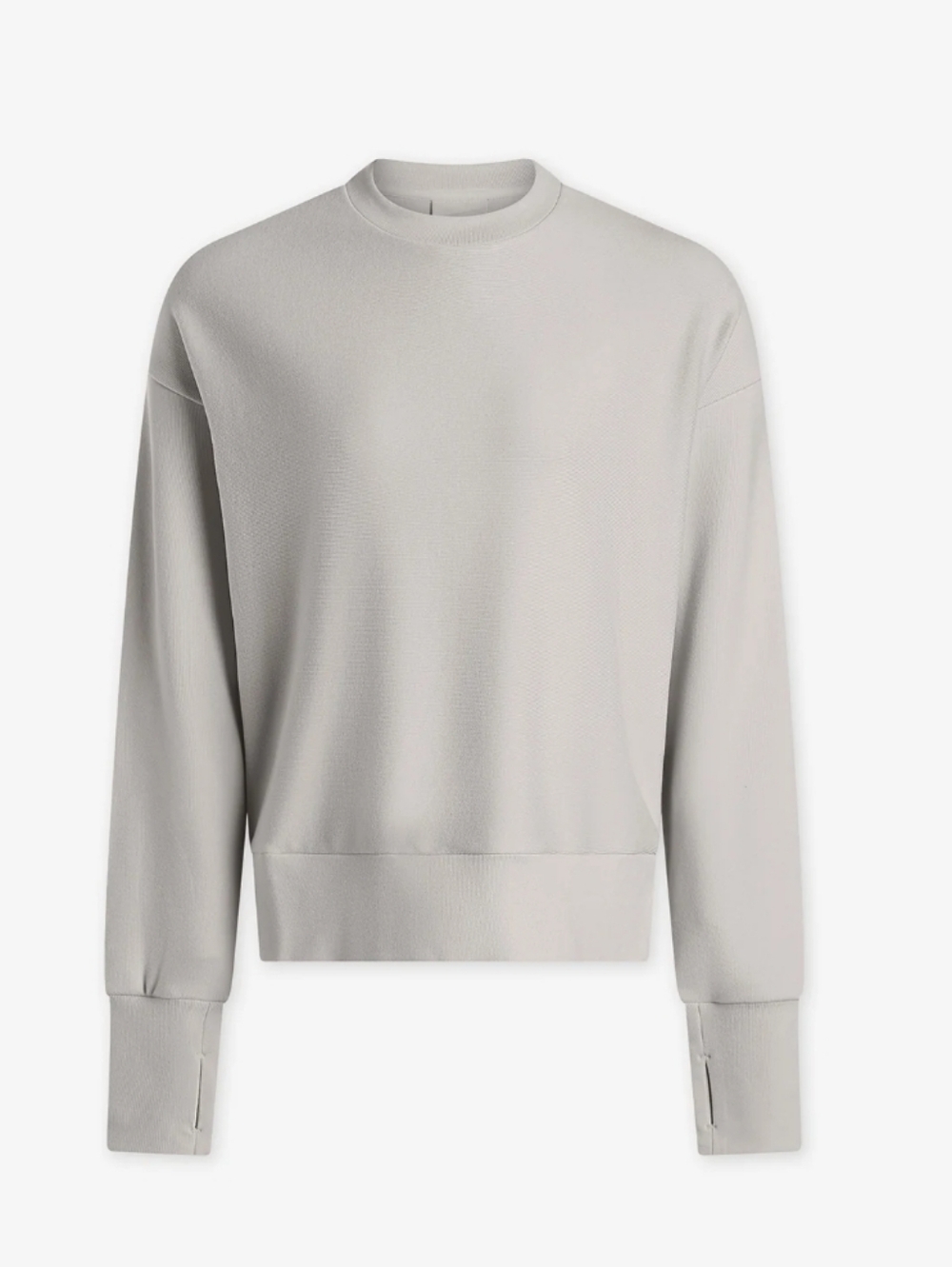 Varley Horton Side Zip Sweatshirt In Grey XXS